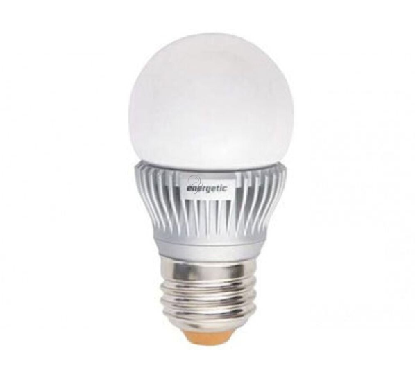 Energetic - Bec LED g45 înghețat 3w e27 3000° k - 5122035211 - pentru Iluminat