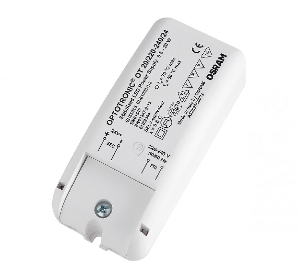Osram - Transformator 24/240v - 1w - 24v ieșire - 4050300618111 - pentru Iluminat