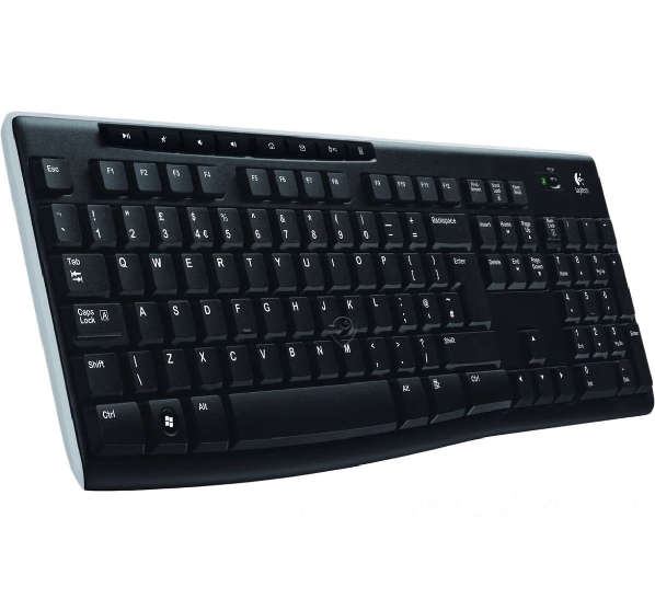 Tastatură wireless RF Logitech K270 AZERTY neagră Belgia - K270