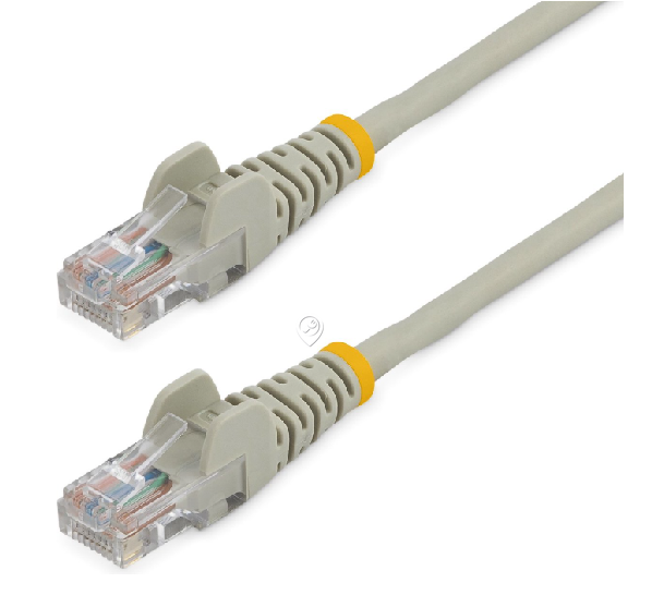 Startech.com Cablu patch Ethernet fără agrafe Cat5e/Cat5 gri 10m - 45PAT10MGR