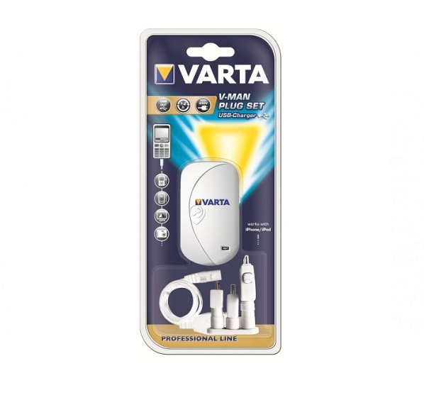 Varta - Încărcător de baterii - 0 - profesional v-man plug îmbunătățit (incl. adapt. - 57057201401