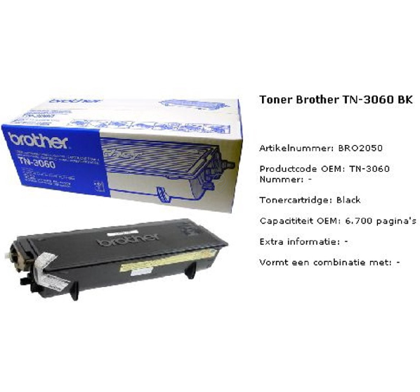 Toner Brother TN3060 6700 pagini - TN3060 - pentru BROTHER - HL5150