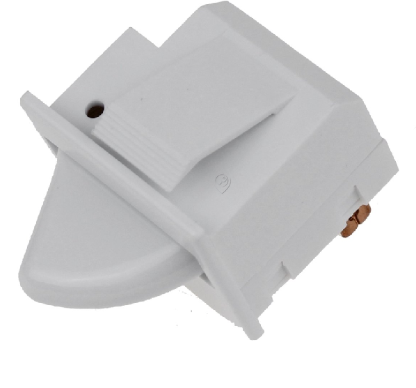 Whirlpool - 12466104 - Întrerupător de lumină - 481201225505 - pentru Frigider/Congelator