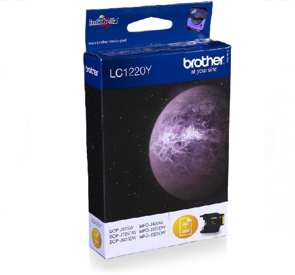 Brother - Cartuș de cerneală Brother LC-1220 galben - LC1220Y - pentru BROTHER - MFCJ430W