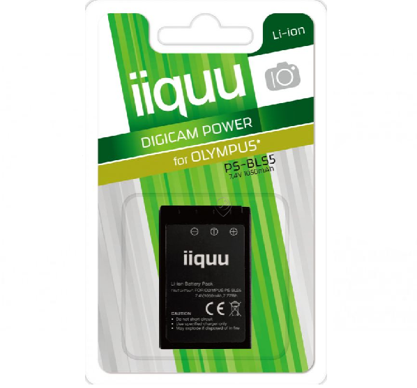 Iiquu - Baterie reîncărcabilă - olympus bls-5 - 530ILDOP006