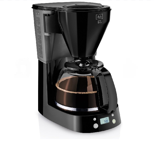 Melitta - Cafetieră easy neagră 1.25l easy timer 1010-14 - 6758192