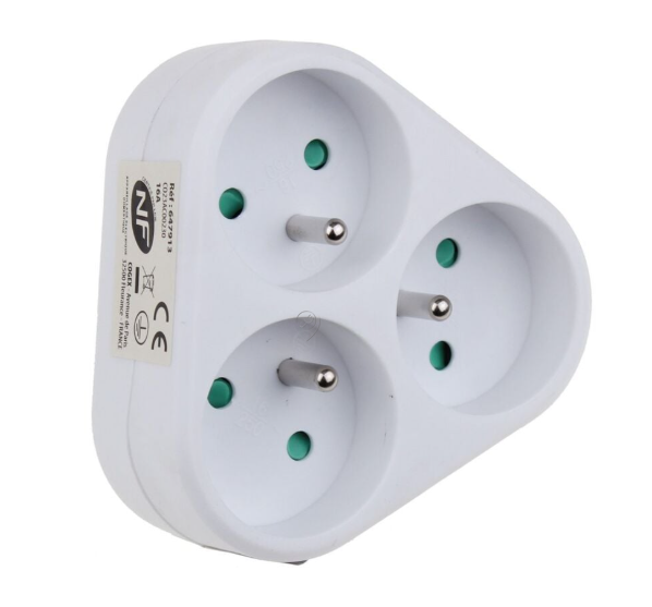 Cogex - Ștecher tip domino - 3v - 3x16a - 647913