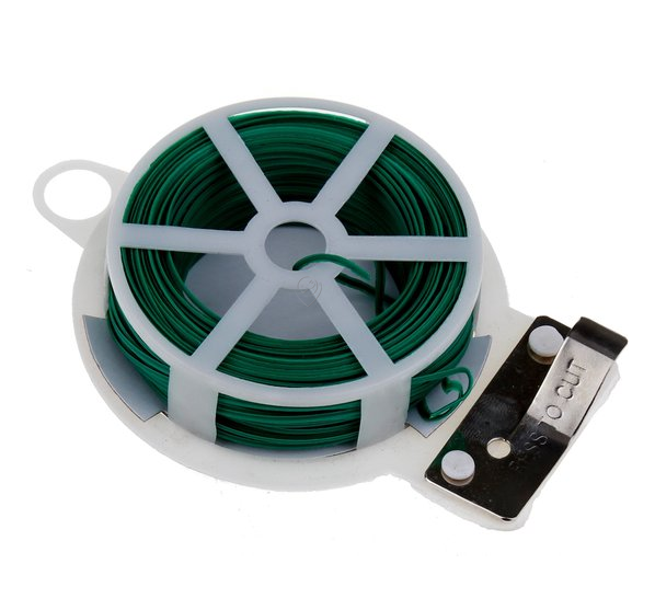 Cogex - Sârmă de legare - verde 30 m - pe rolă - 85604 - pentru Unelte de grădină