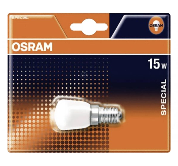 Osram - Bec special T26/57 mat 15W 230V E14 FS1 - 4050300003085 - pentru Frigider/Congelator