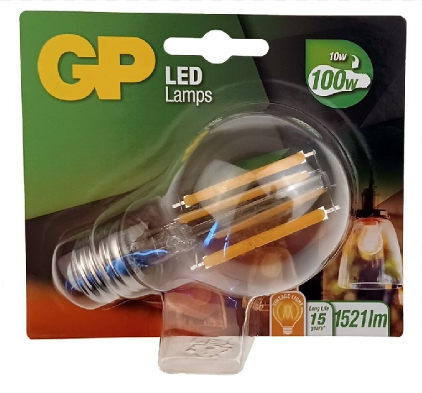 Gp - Bec LED 086536 E27 A60 Filament Clasic 10W - 745GPCLAS086536CE1 - pentru Iluminat