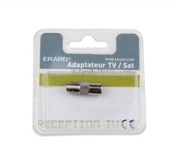 Erard - Conector F - adaptor 3f - 5742 - pentru TV/audio/video