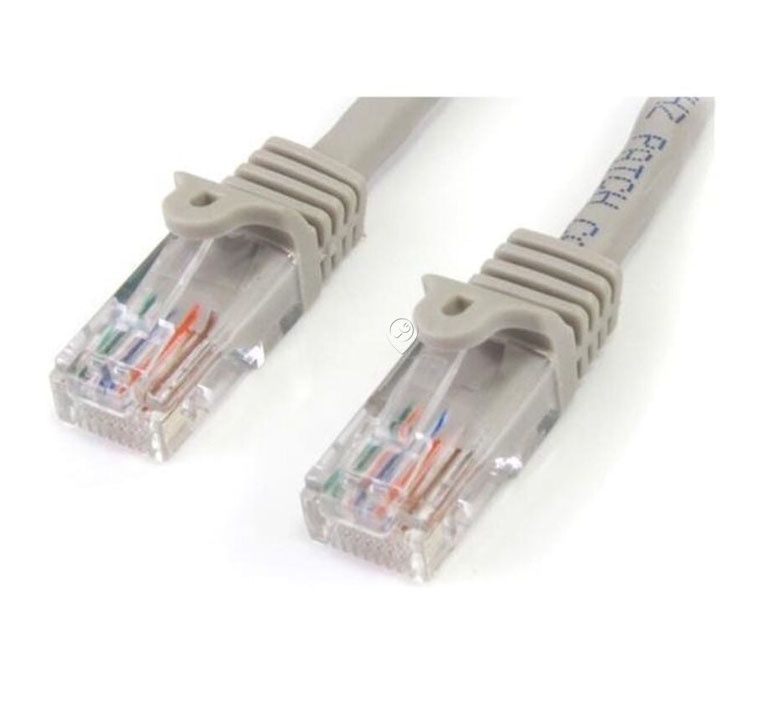 Cablu de retea patch Startech.com 2m cat5e / cat5 anti-agățare UTP gri - 45PAT2MGR