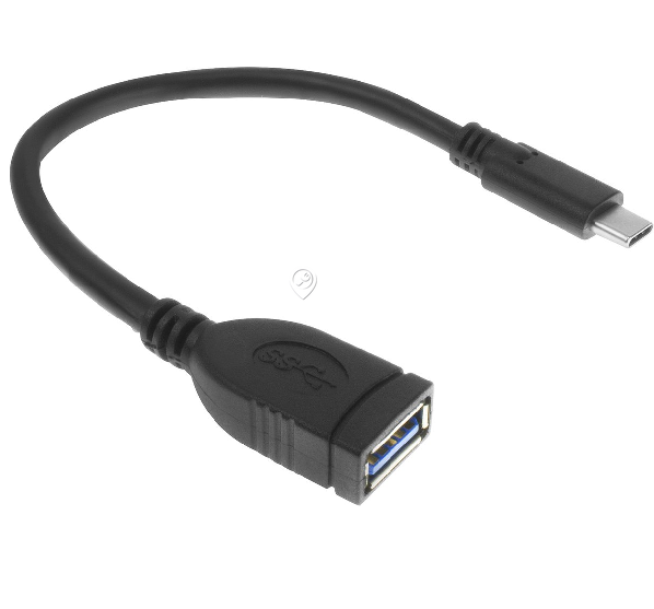 Act cables - Cablu USB 3.0 OTG, USB-C tată la USB-A mamă, 0,2 metri - AC7340