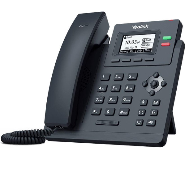 Telefon IP Yealink sip-t31g gri cu ecran LCD cu 2 linii - SIPT31G