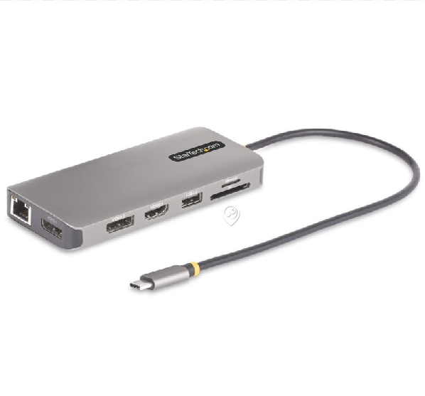 Adaptor multiport triple-monitor USB-C Startech.com, HDMI/DP/cititor de carduri - 154BUSBCMULTIPORT