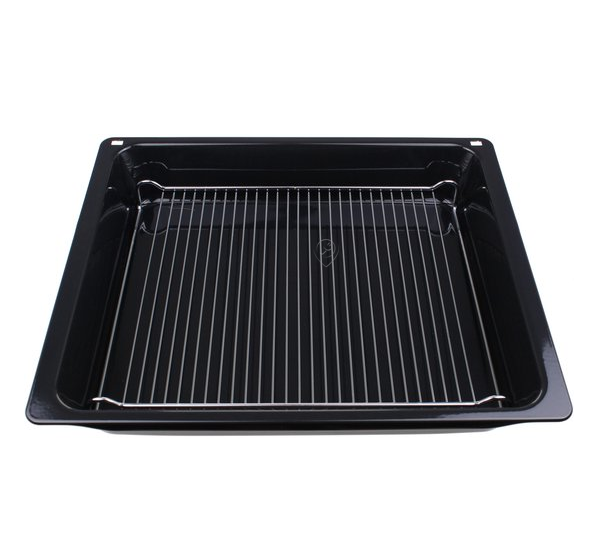 Bosch - TAVA CUPTOR CU GRATAR, 81 X 455 X 375 MM, ANTRACIT - 17002738