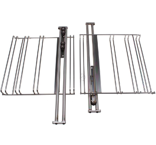 Bosch - Set de șine telescopice individuale – (stânga și dreapta), versiune optimizată, potrivită pentru pyr - 17000167 - pentru Plită/Cuptor