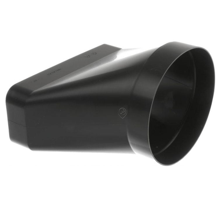 Bosch - Canal adaptor furtun evacuare diametru 150 mm rotund-plat - 17005349 - pentru Hota