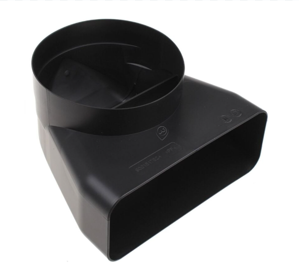 Bosch - Adaptor conductă aer 150 mm, 90° rotund-plat - 17005350 - pentru Hota