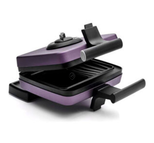 Frifri - Aparat pentru sandvișuri tip croque monsieur - mov mat; 2x600W - FRI022820012PUP - pentru Aparate casnice mici