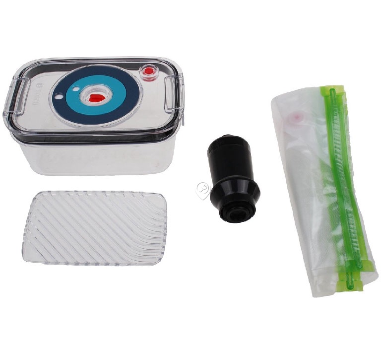 Bosch - Recipiente depozitare alimente cu vid - 17005343 - pentru Frigider/Congelator