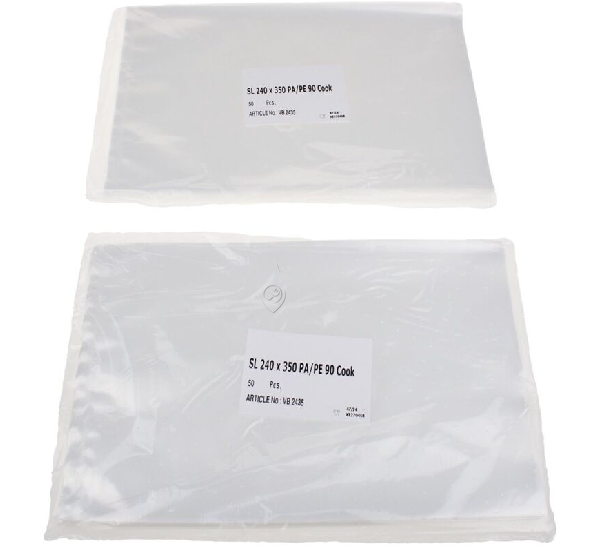 Bosch - Pungi mari de vidat din polietilenă, 24 cm x 35 cm – 100 bucăți - 00578814