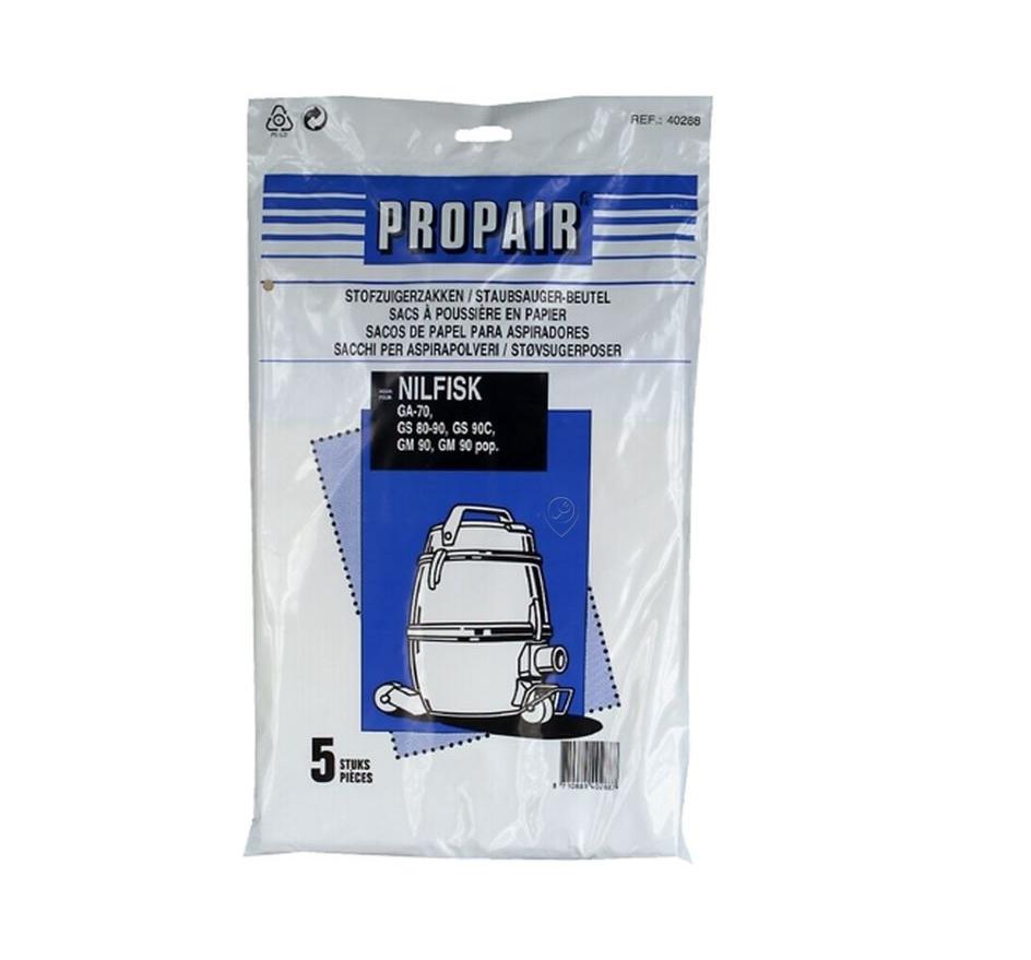 Set 5 saci de aspirator PROPAIR pentru Nilfisk, 8209500