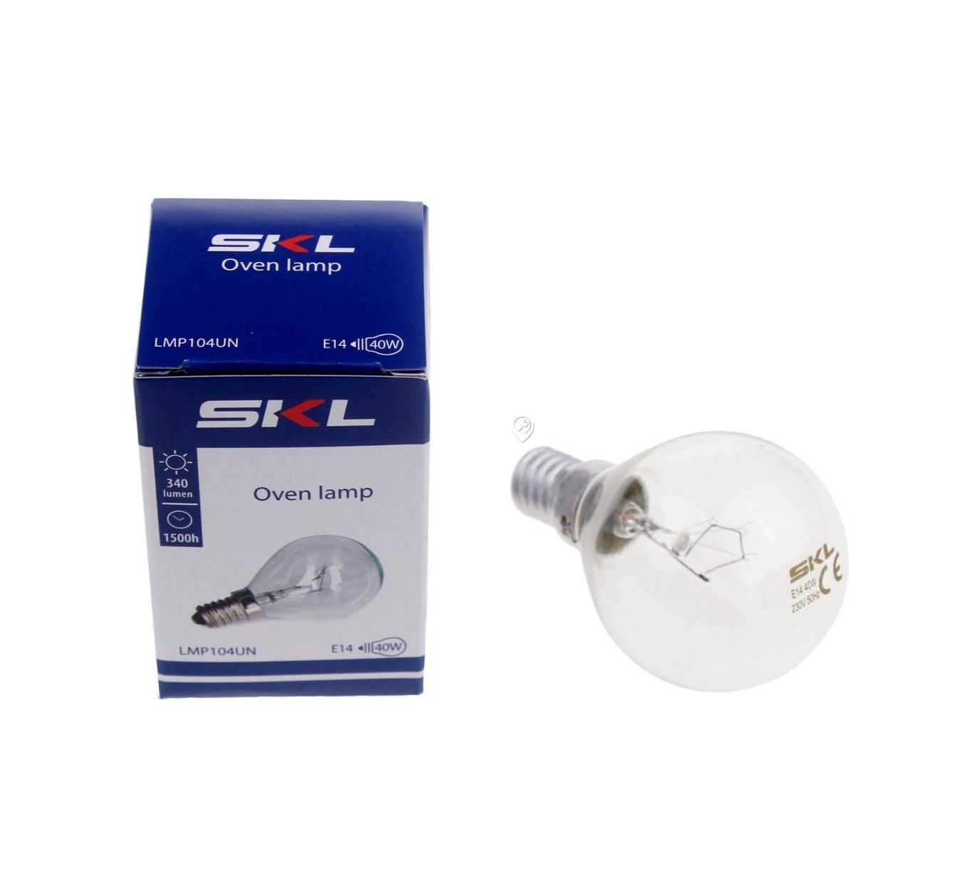 Bec pentru cuptor universal, E14, 40W, 300°C