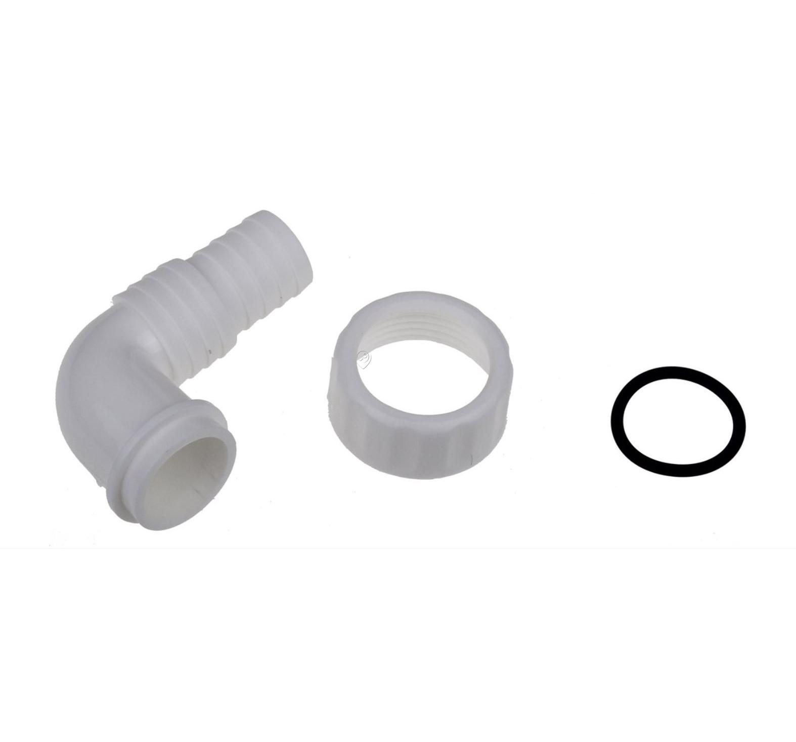 Conexiune furtun pentru sifon masina de spalat, niplu 3/4, 20 mm