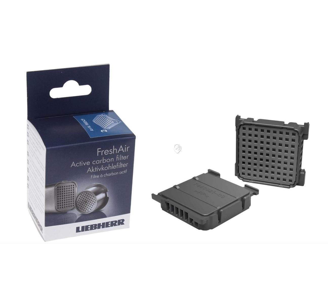 Set 2 filtre carbon pentru aparate frigorifice, LIEBHERR, 988242900, FreshAir