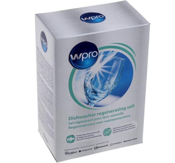 Sare de regenerare pentru masina de spalat vase, WPRO 484000008555, 1 kg