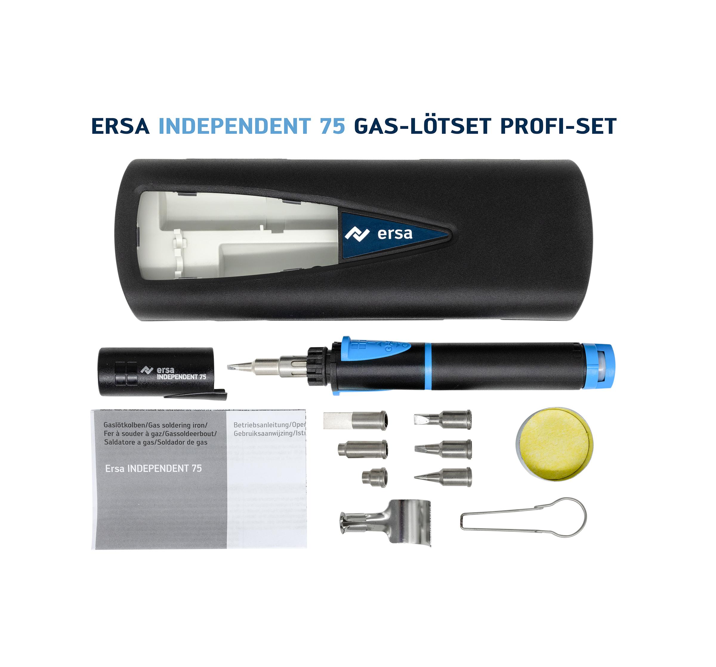 Set Letcon cu gaz ERSA Independent 75 Profi Set