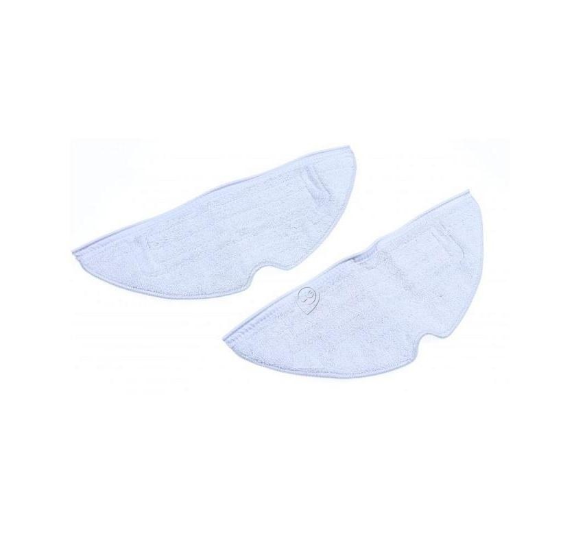 Lavete Antibacteriale Originale pentru Aspirator Roborock, Light Gray, 2 Bucăți