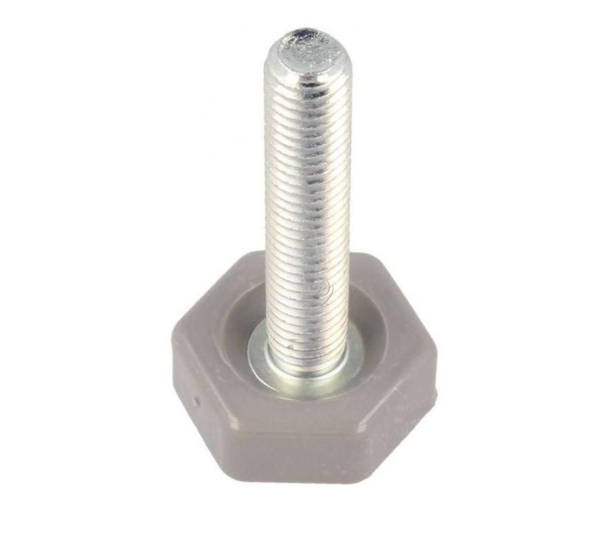 Picior Ajustabil Original pentru Frigidere Arctic Beko și Grundig (Long 48_5_RAL7037)