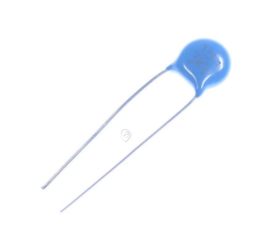 Condensator ceramic cu disc pentru televizor Samsung - AltPart F1A3A151A079 - 150PF - 3000V, cond. cer. rm = 7,5mm
