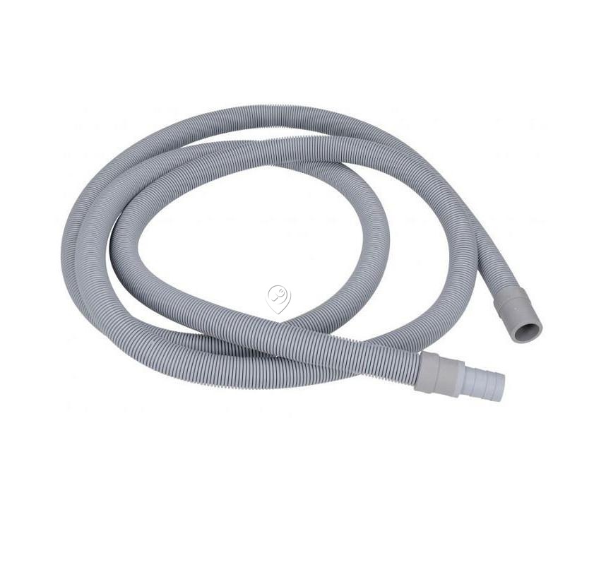 Furtun de evacuare apă pentru mașină de spălat, prelungitor drept, 2,5m