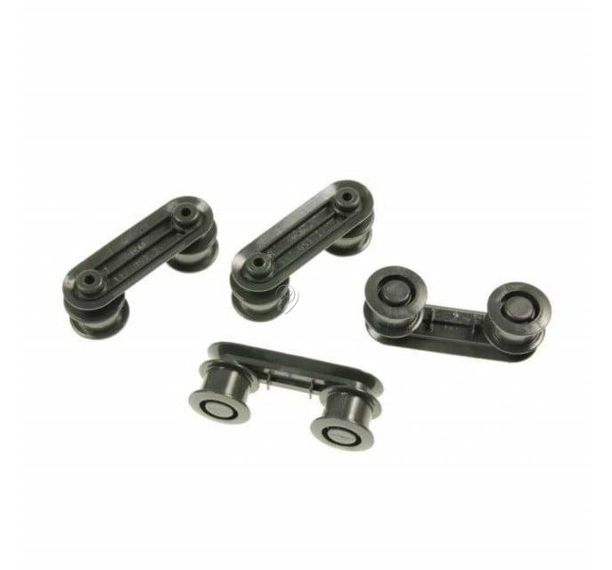 Set Role Coș Mașină de Spălat Vase AEG, Electrolux, Zanussi - 4 Bucăți cu Suport