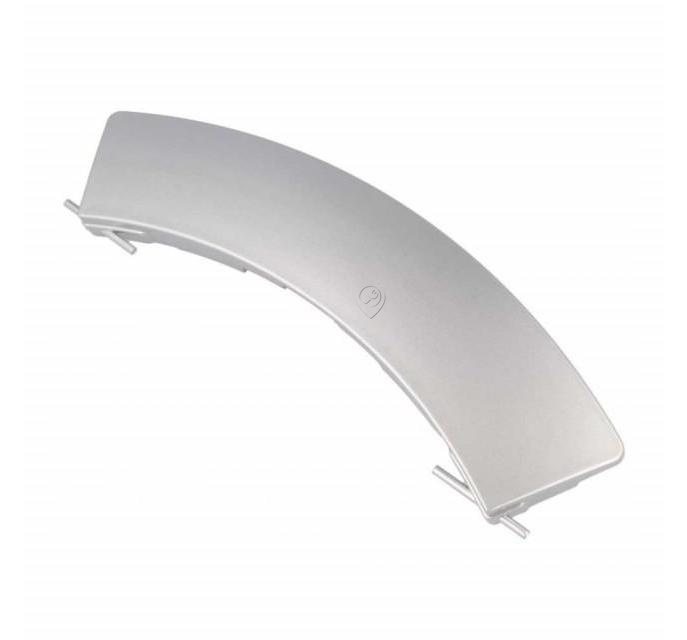 Maner hublou argintiu pentru masini de spalat Bosch si Siemens - compatibil 647424, Dimensiuni 210x65x25mm