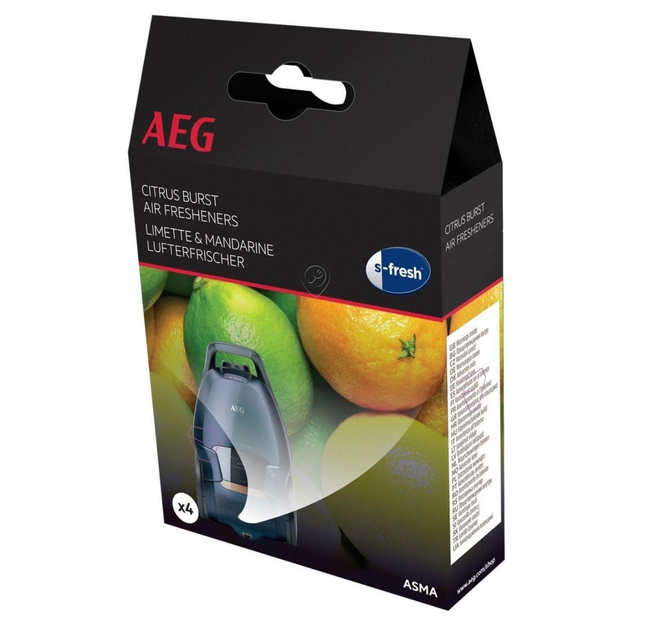 Set 4 de Odorizante Citrice S-Fresh pentru Aspiratoare ELECTROLUX / AEG