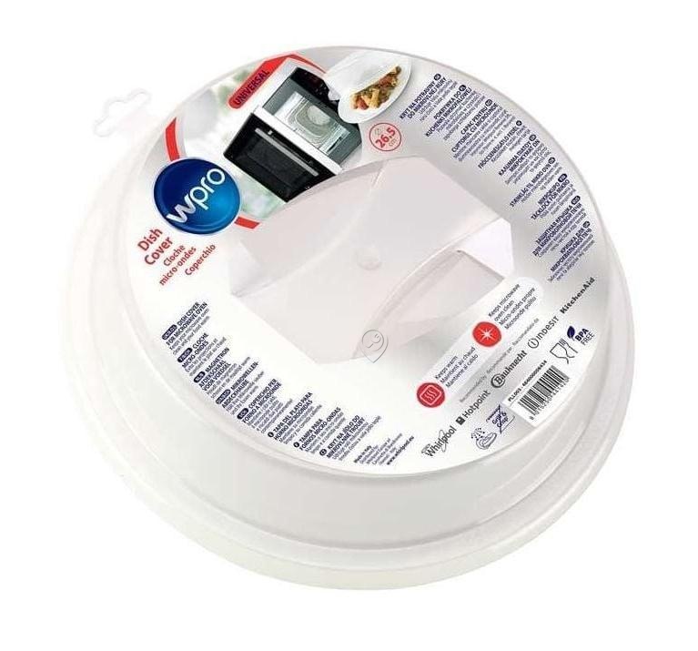 Capac anti-stropire Wpro pentru cuptorul cu microunde WHIRLPOOL/INDESIT 26.5 CM