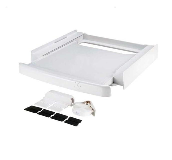 Kit universal Wpro pentru suprapunere mașină de spălat și uscător, 60x60 cm - Compatibil cu Miele W2241