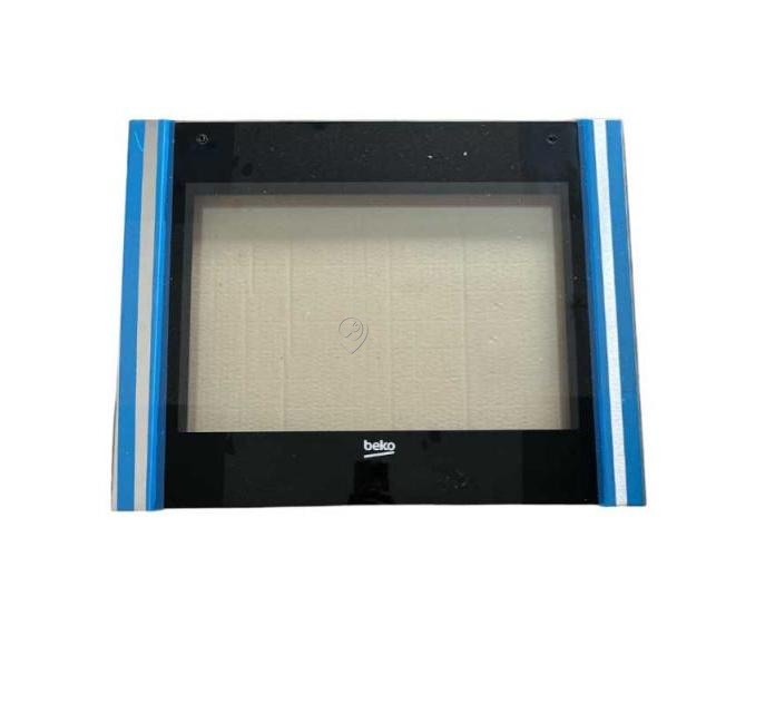 Usa cu geam complet pentru cuptor Beko 210301036 - Compatibilă cu aragazul electric CSG62110DX