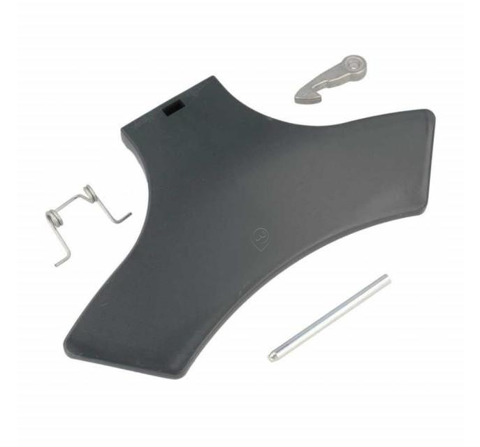 Set maner hublou masina de spalat Indesit si kit clapeta gri WHIRLPOOL/INDESIT C00298637