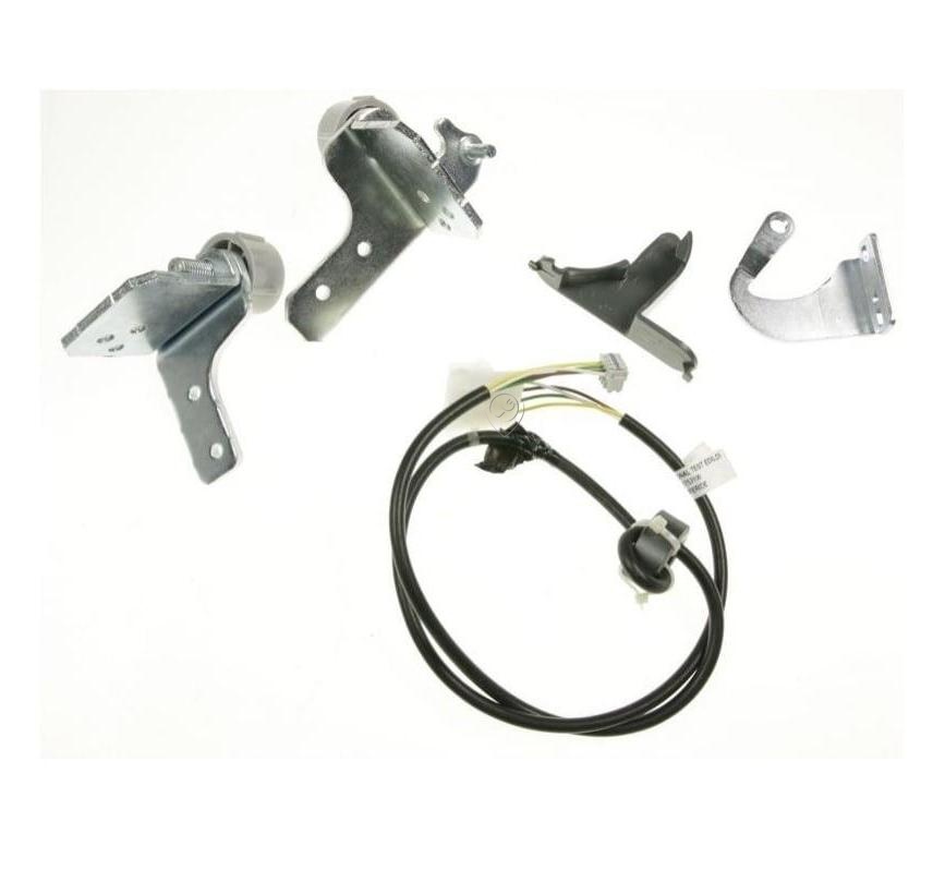 Set balama ușă frigider Hotpoint Ariston - kit deschidere ușă stânga Whirlpool/Indesit C00308115