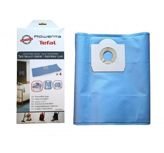 Set 4 Sacuri Microfibră Rowenta ZR8001 pentru Aspirator Wet & Dry 19L