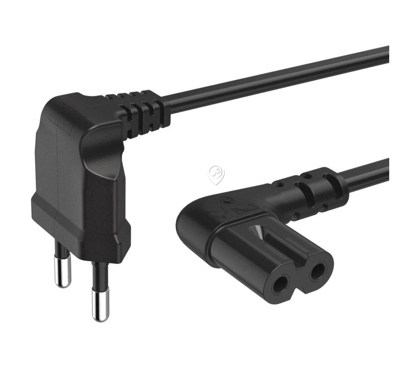 Cablu de alimentare cotit 1.5m pentru TV Samsung UE32ES5500VXXH, 2.5A, negru