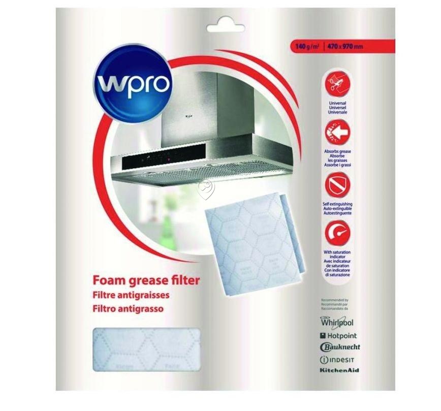 Filtru universal 470 x 970 mm, 140g/m² compatibil WHIRLPOOL/INDESIT C00380031