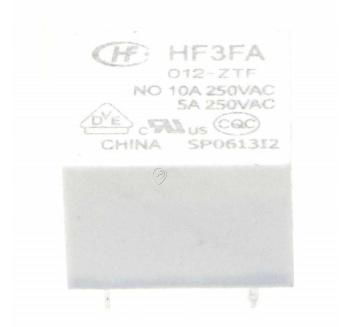 Releu PCB 12V Hongfa HF3FA-012-ZTF cu 1 Comutator, 10A-277VAC