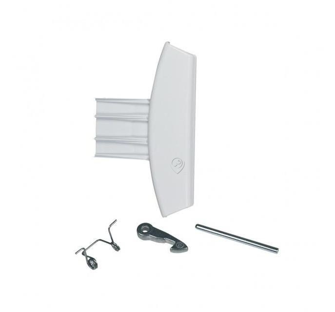 Mâner complet alb pentru hubloul mașinii de spălat Hotpoint Ariston C00259409