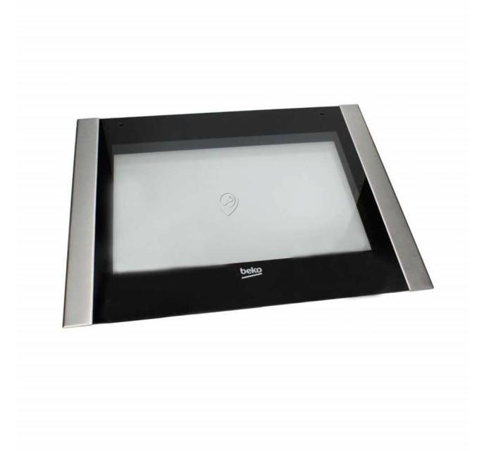 Geam exterior pentru ușa completă a cuptorului Beko/Grundig/Arcelik 210301033 C00897075